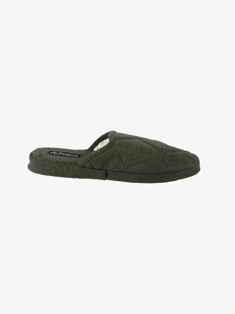 Pantofole uomo invernali - verde