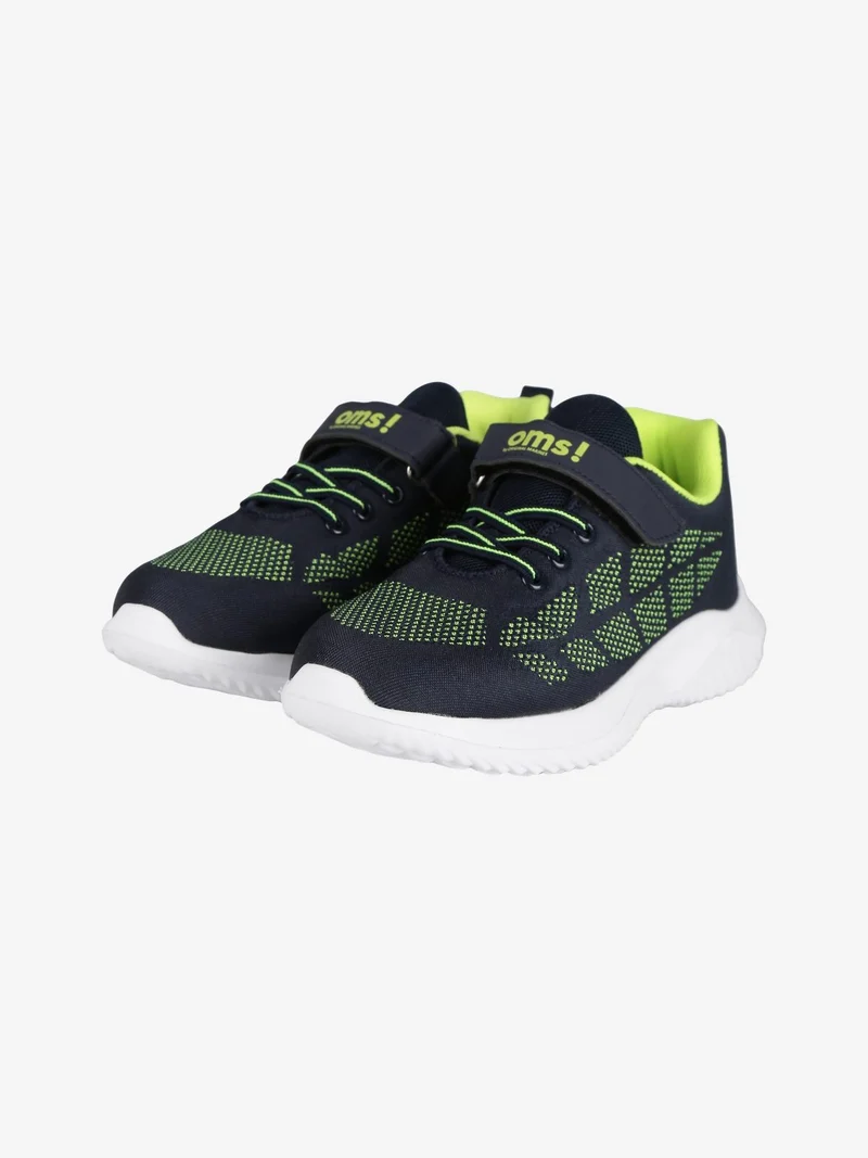 Sneakers sportiva da bambino con strappo - mela
