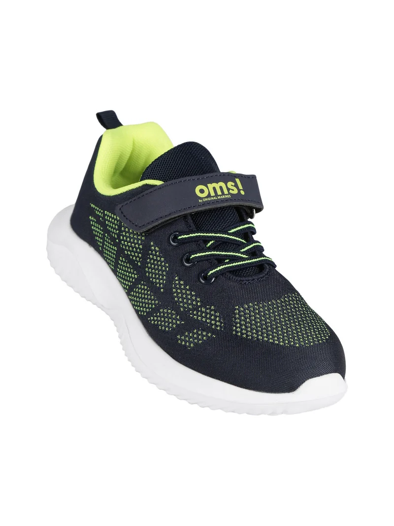 Sneakers sportiva da bambino con strappo - mela