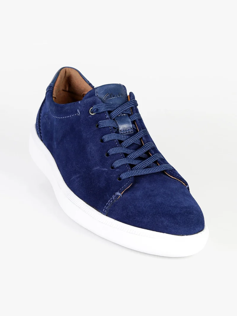 Cambro Low Sneakers in pelle scamosciata uomo - blu