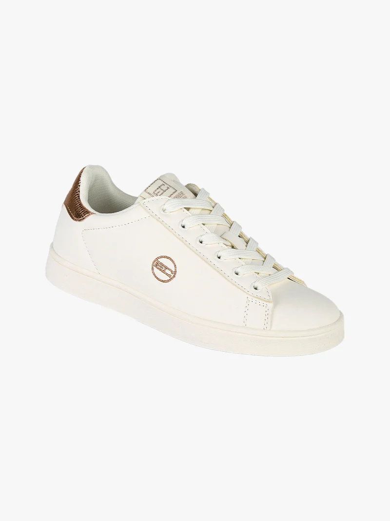 Sneakers stringate da donna - bianco