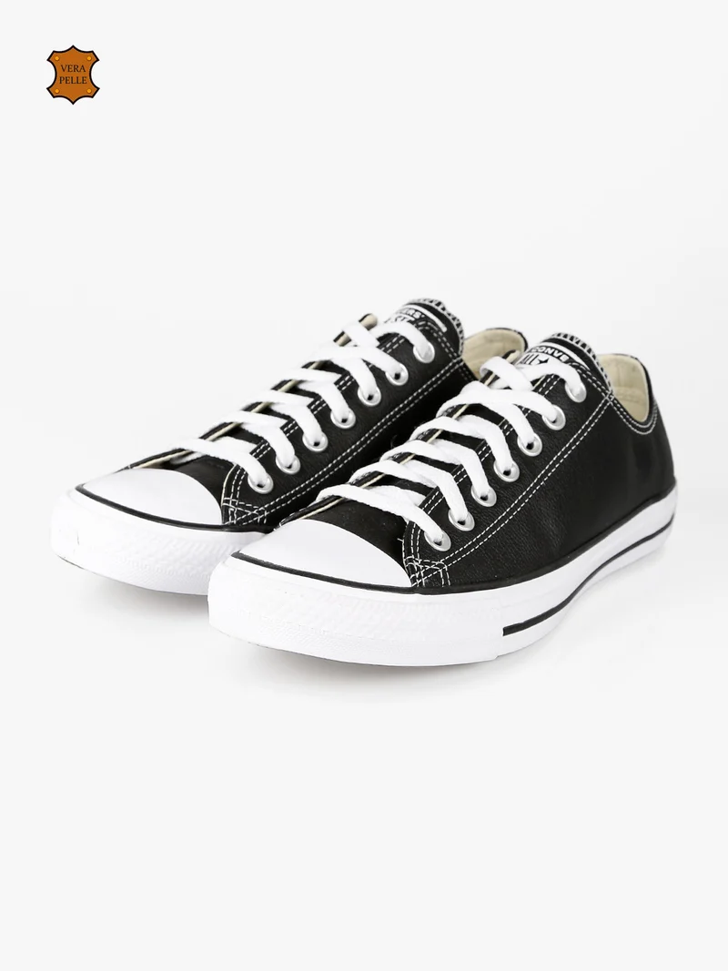 Chuck Taylor All Star in pelle sneakers donna - nero