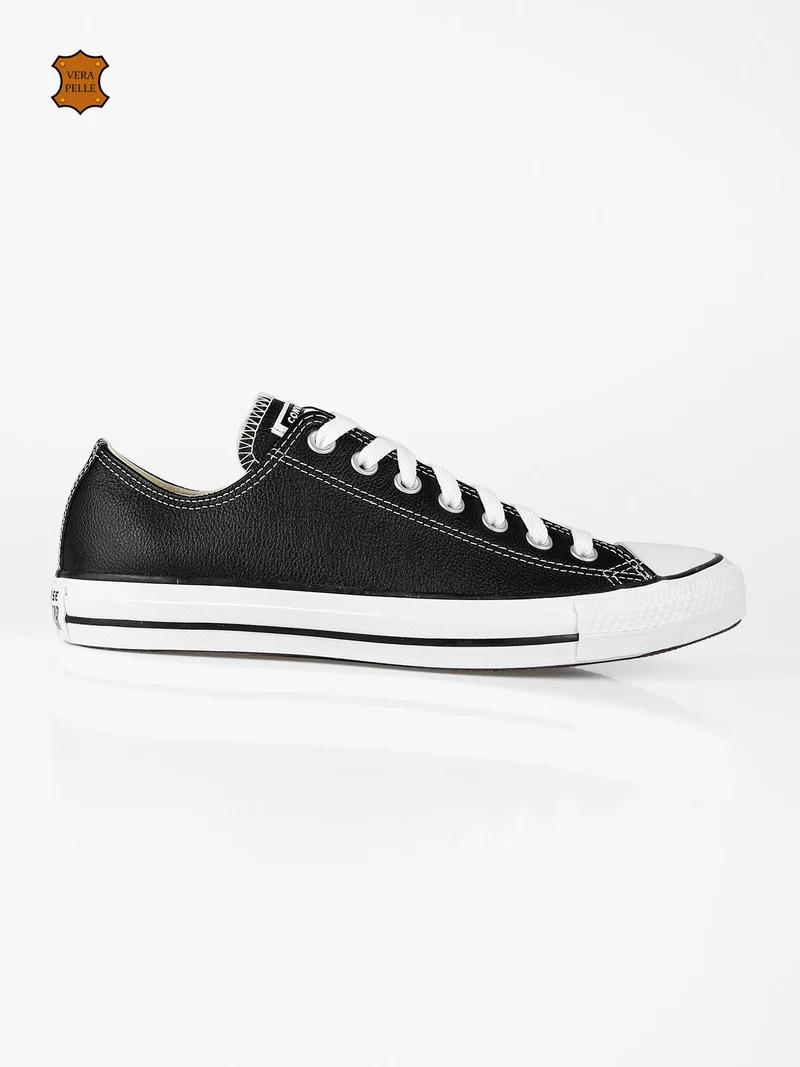 Chuck Taylor All Star in pelle sneakers donna - nero