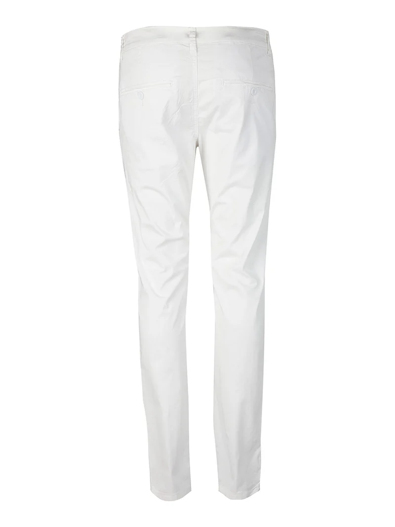Pantaloni bianchi da uomo in cotone - bianco