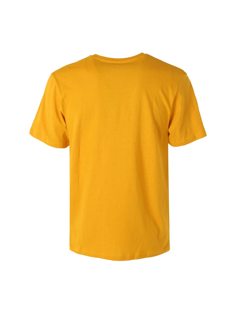 T-shirt intima manica corta uomo - senape
