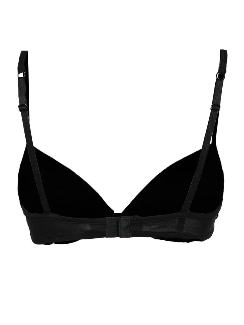 2002 Reggiseno push up con coppa graduata - nero