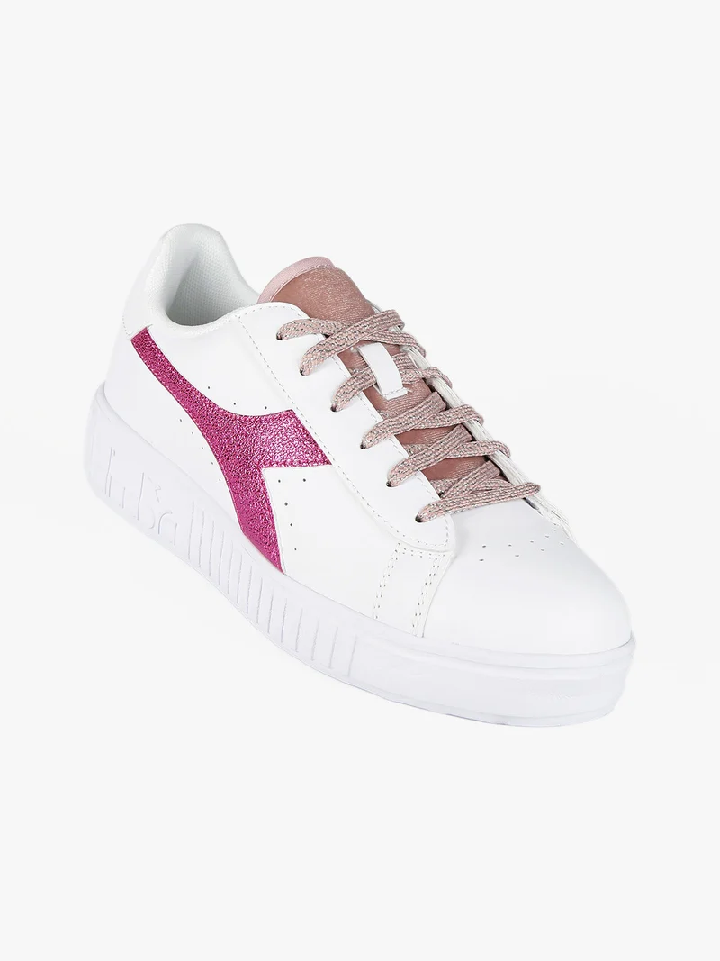 GAME STEP P METALLIC CRAQUELE GS Sneakers da ragazza - bianco