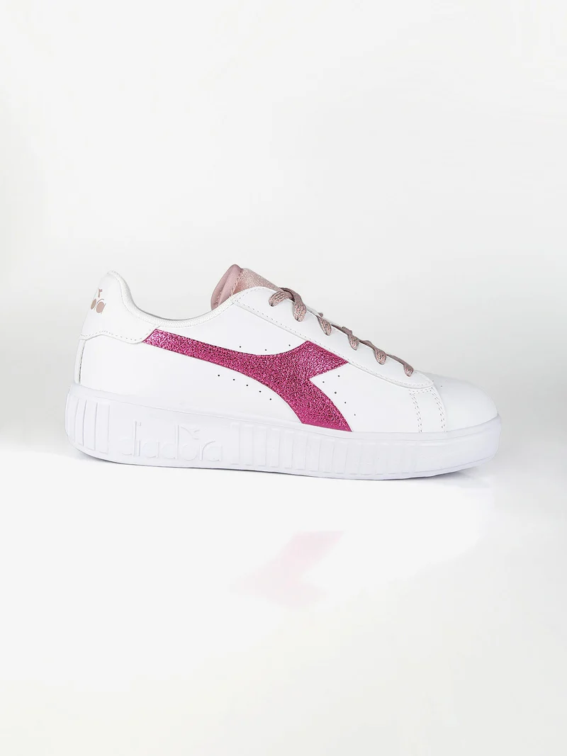 GAME STEP P METALLIC CRAQUELE GS Sneakers da ragazza - bianco