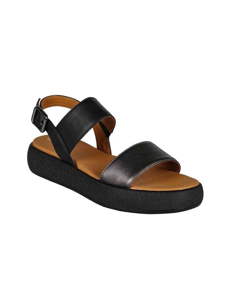 D CAMALEI Sandali donna con platform - nero