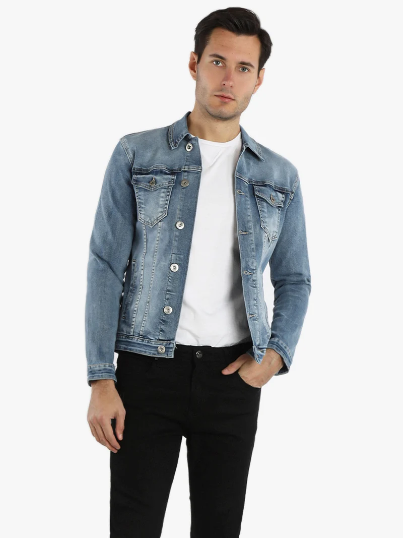 Giacca in jeans da uomo - jeans