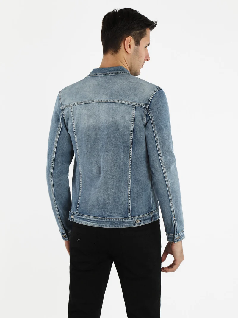 Giacca in jeans da uomo - jeans