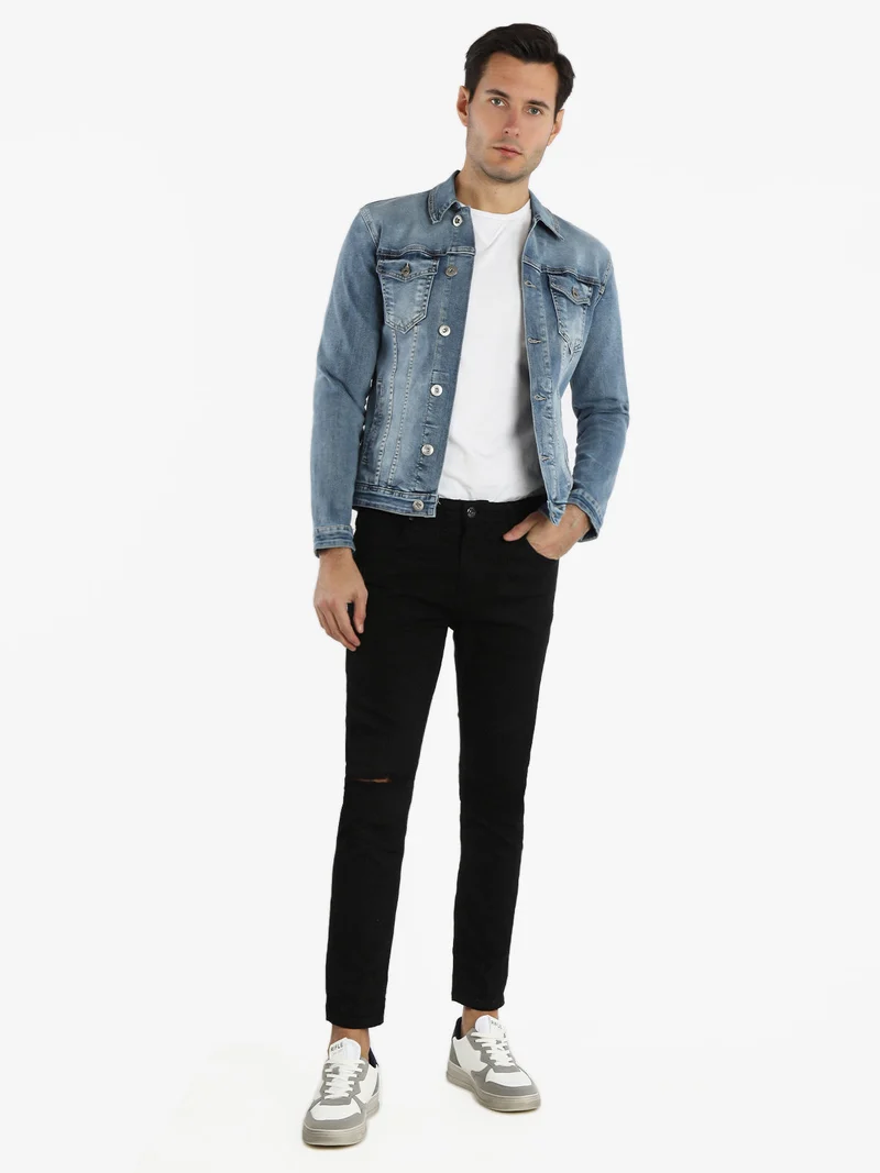 Giacca in jeans da uomo - jeans