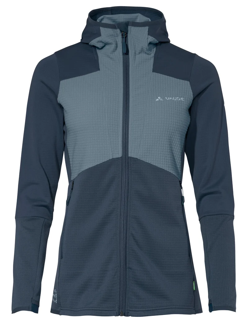 VAUDE Wo Monviso Hooded Grid Fleece Jacke Damen