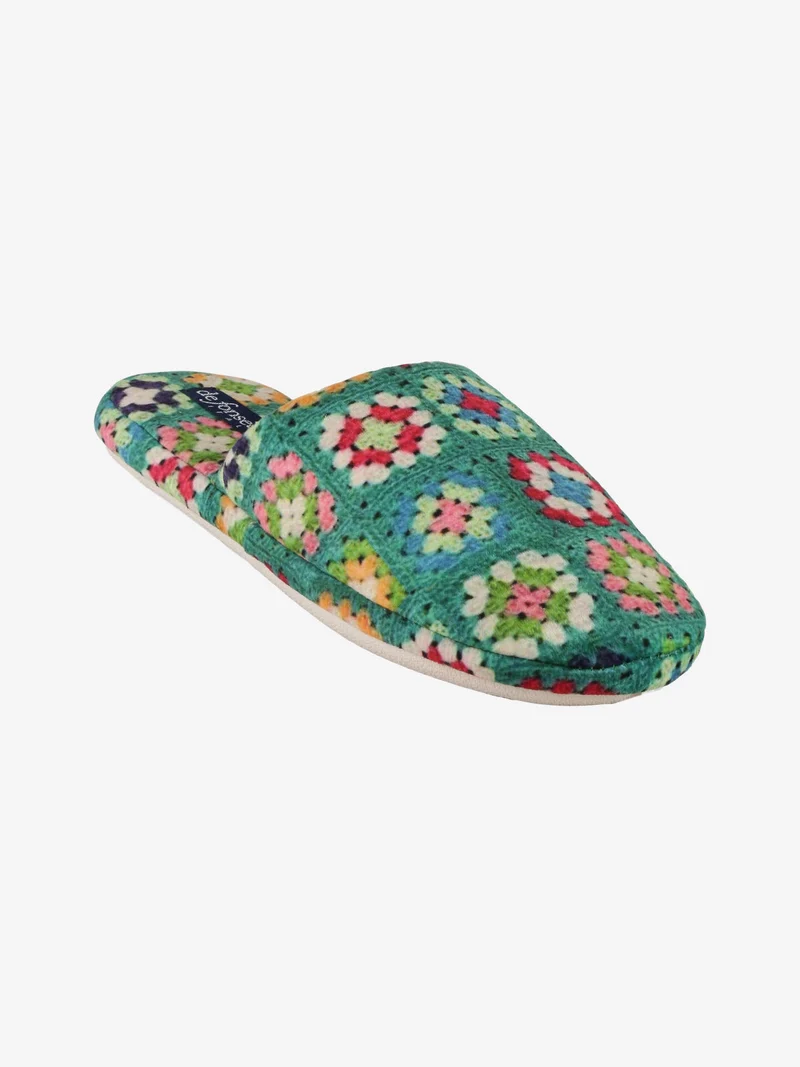 Pantofole donna invernali - verde