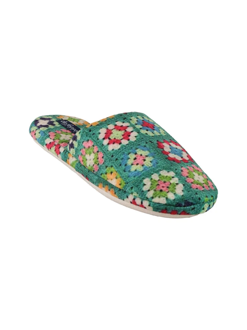 Pantofole donna invernali - verde