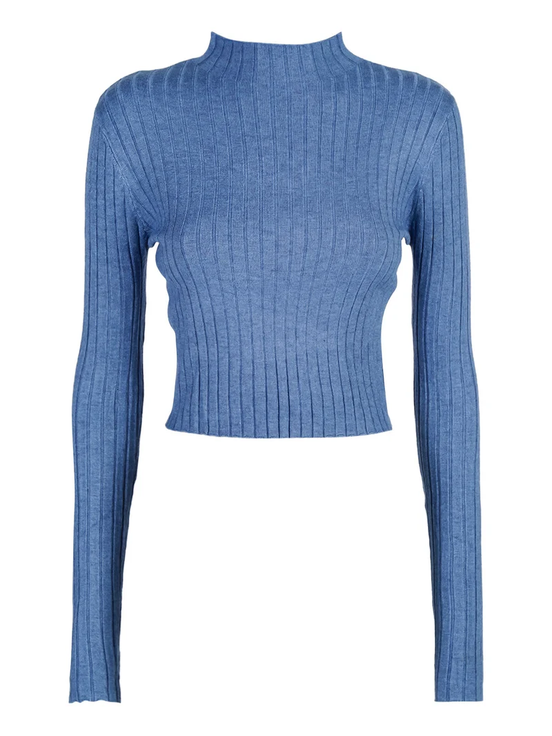 Maglia donna lupetto - jeans