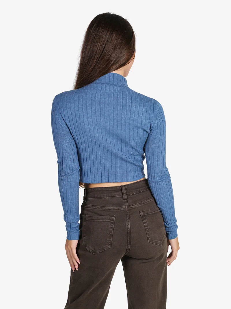 Maglia donna lupetto - jeans
