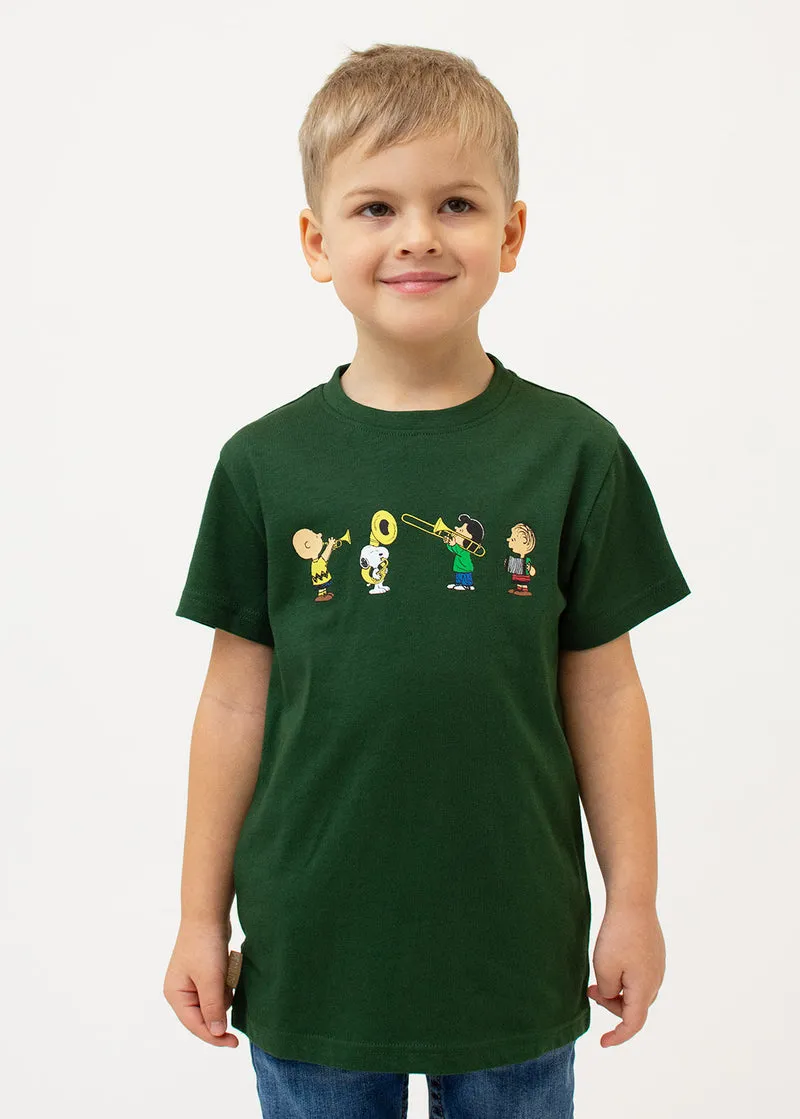 BAVARIAN CAPS Peanuts: Blaskapelle T-Shirt Kinder