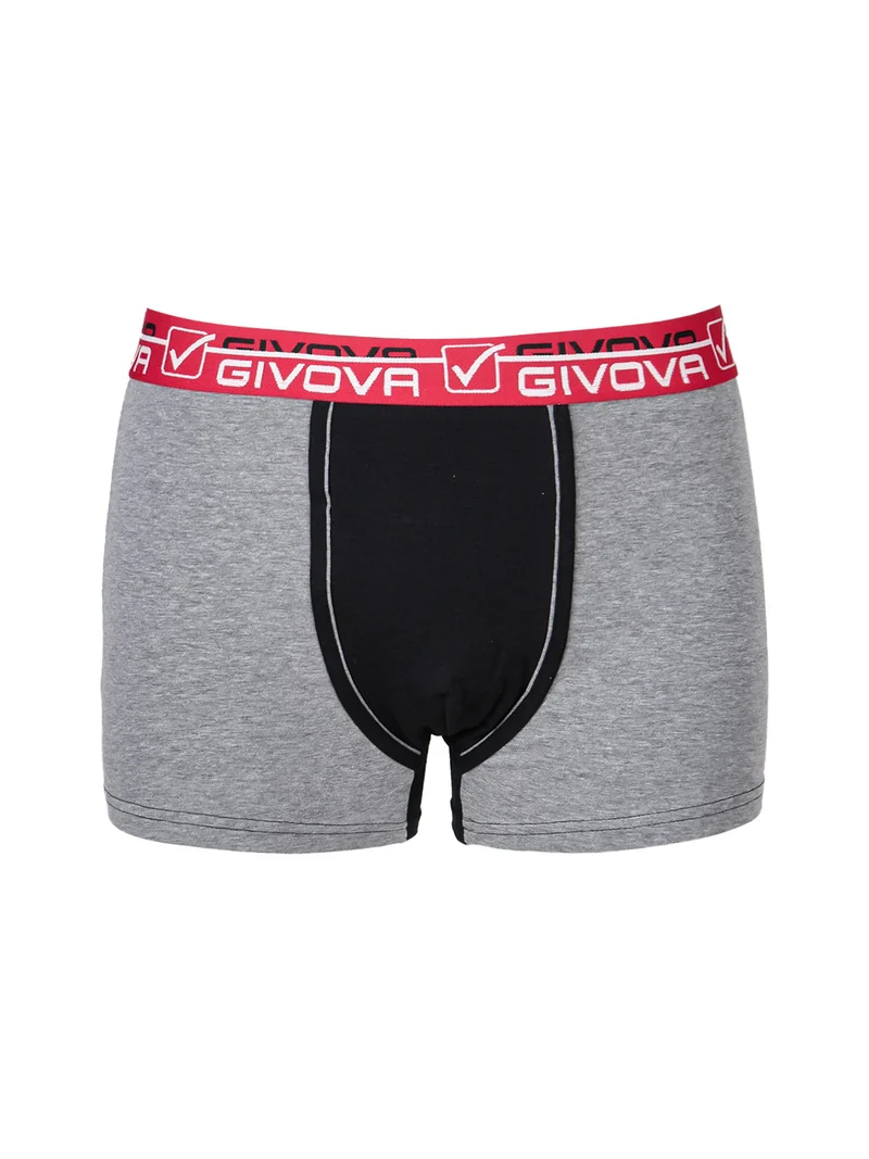 Boxer uomo in cotone bielastico - nero