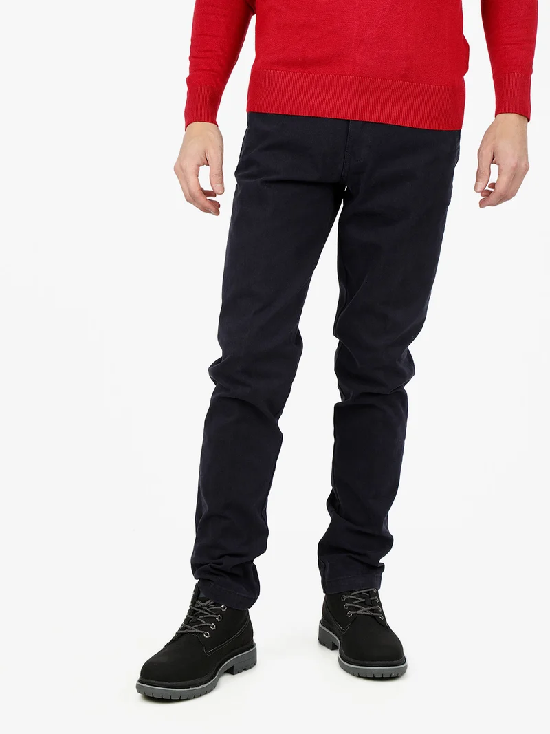Pantaloni da uomo comfort fit - grigio scuro