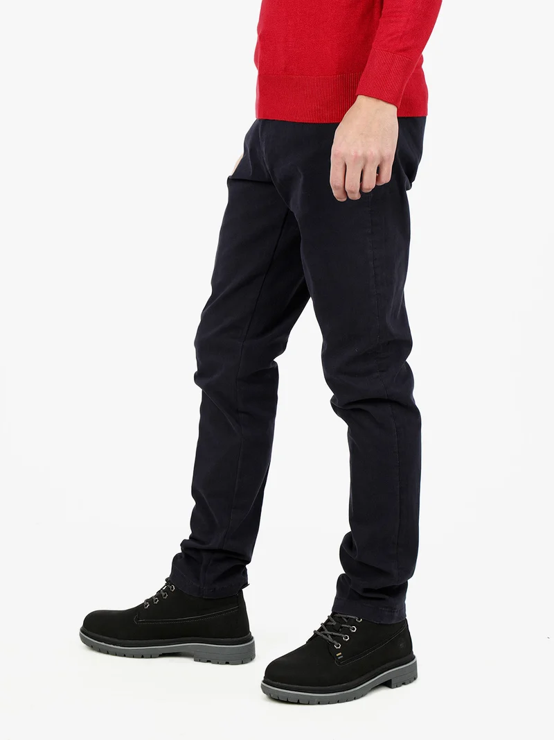 Pantaloni da uomo comfort fit - grigio scuro