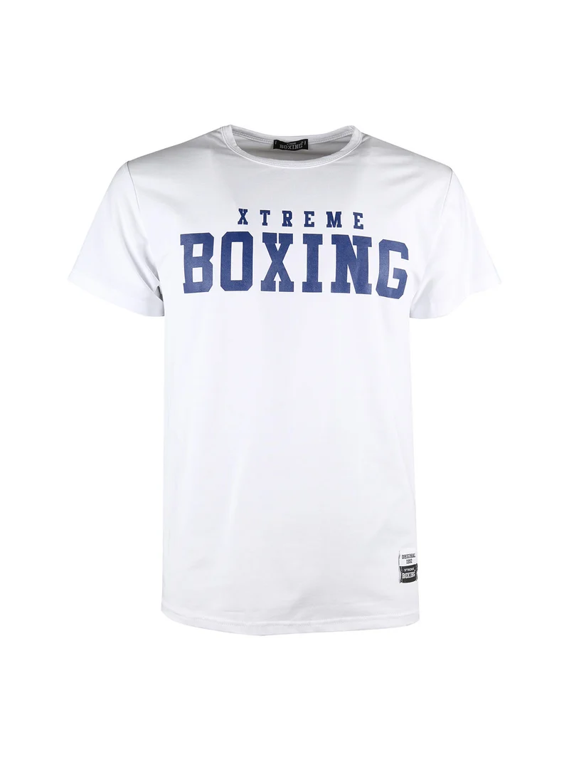T-shirt sportiva da uomo con logo - bianco