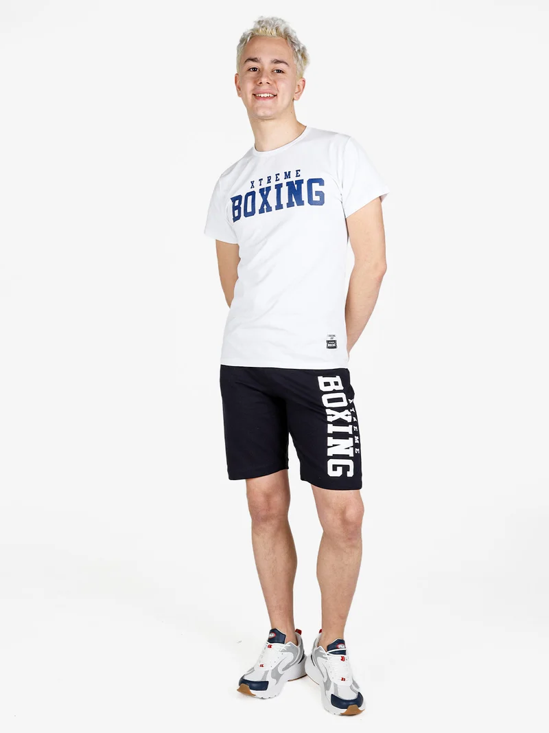 T-shirt sportiva da uomo con logo - bianco