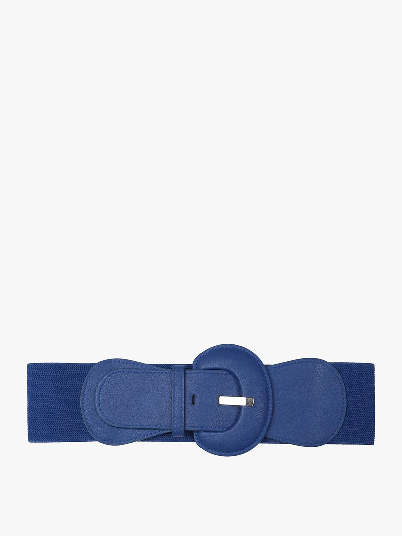 Cintura stringivita elasticizzata - blu