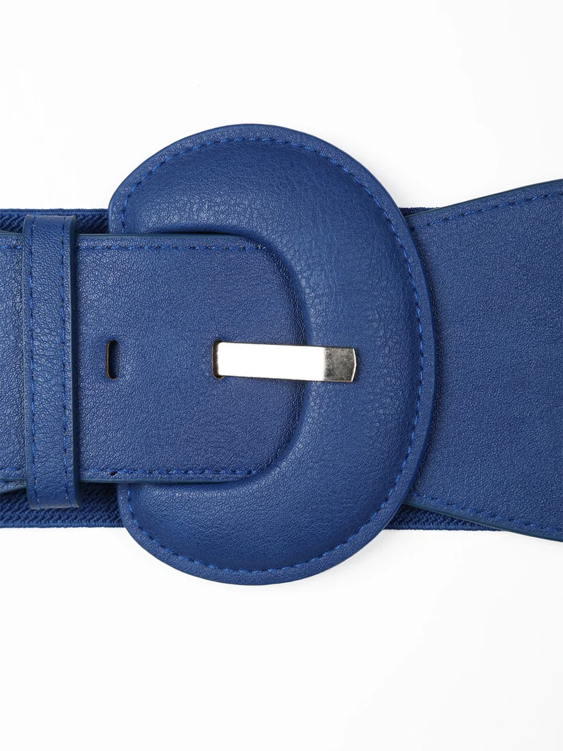 Cintura stringivita elasticizzata - blu