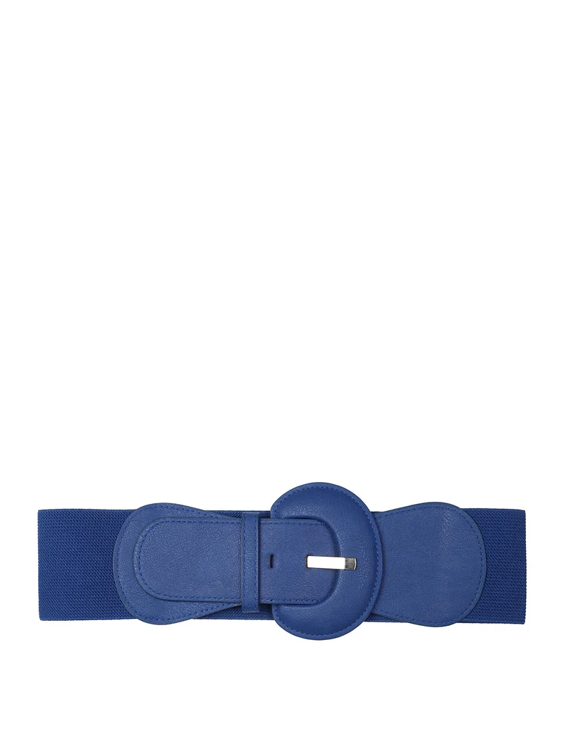 Cintura stringivita elasticizzata - blu
