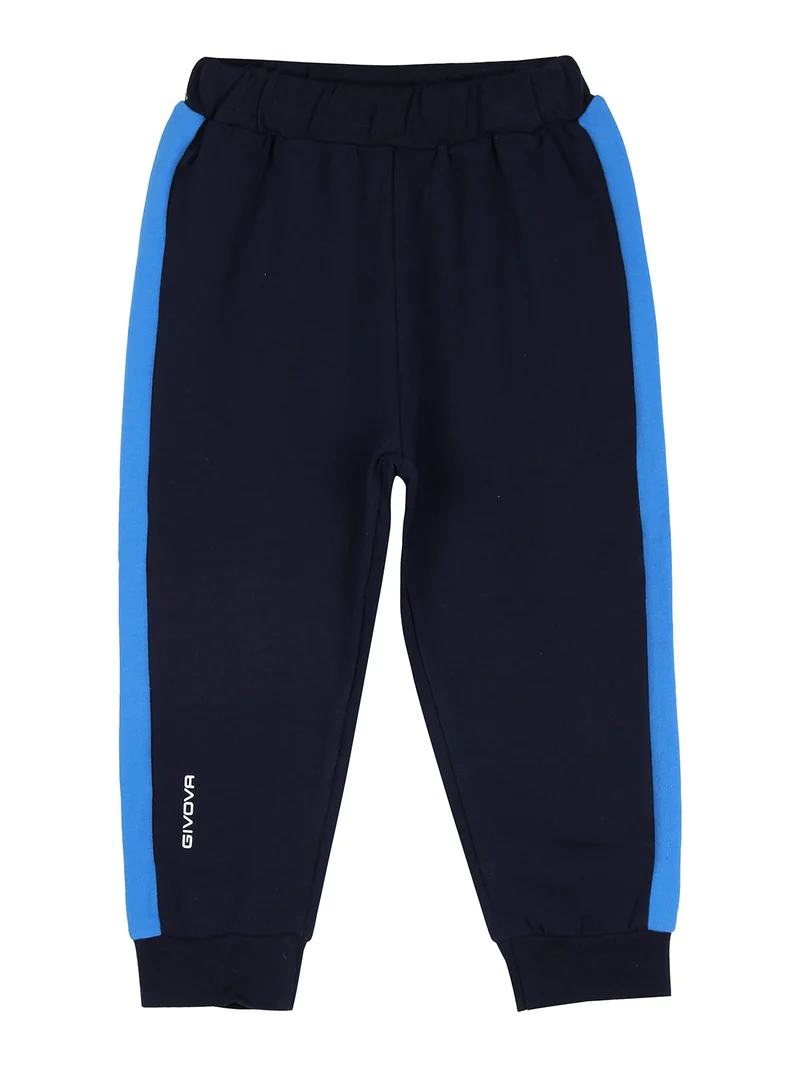 Completo 2 pezzi da neonato con felpa e pantaloni tuta - blu