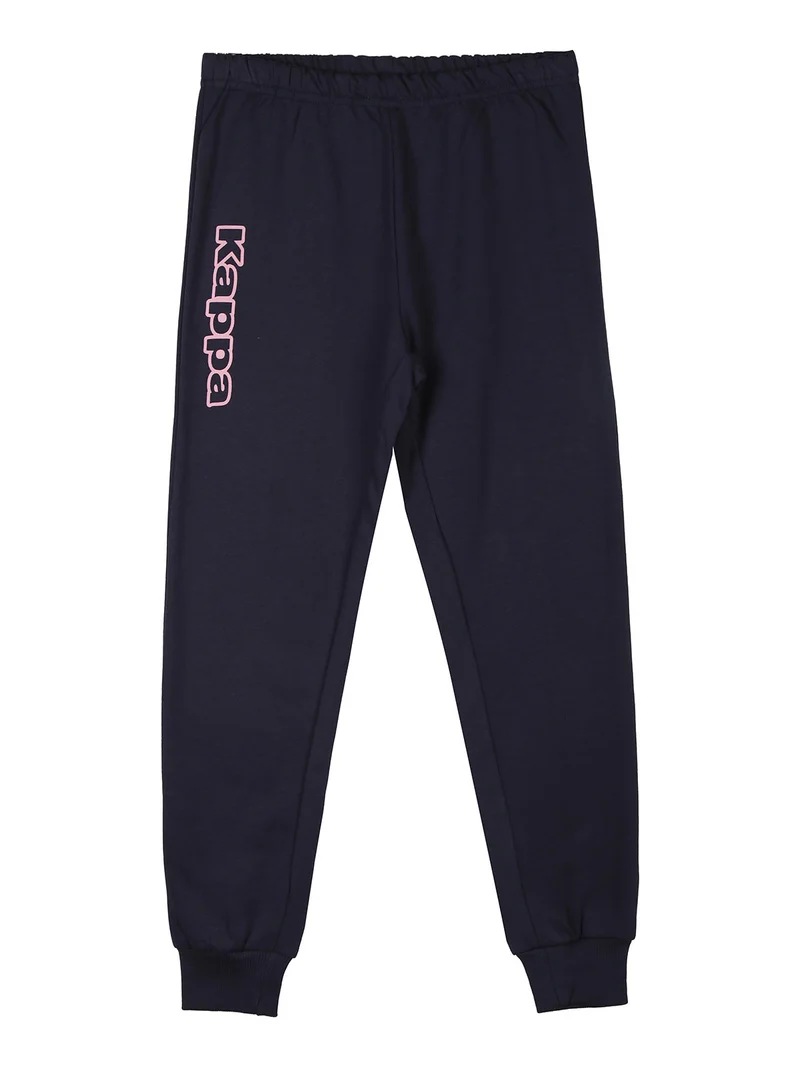 Completo da bambina 2 pezzi con cappuccio - blu scuro