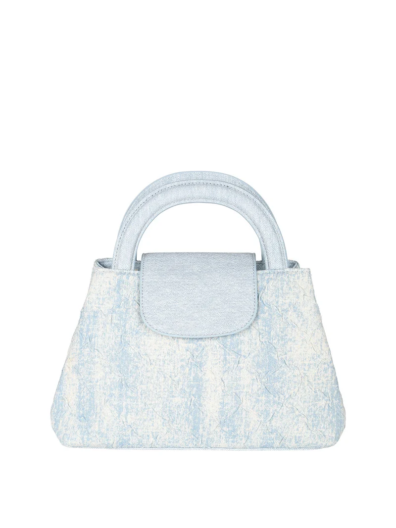 Borsa donna a mano in jeans - azzurro