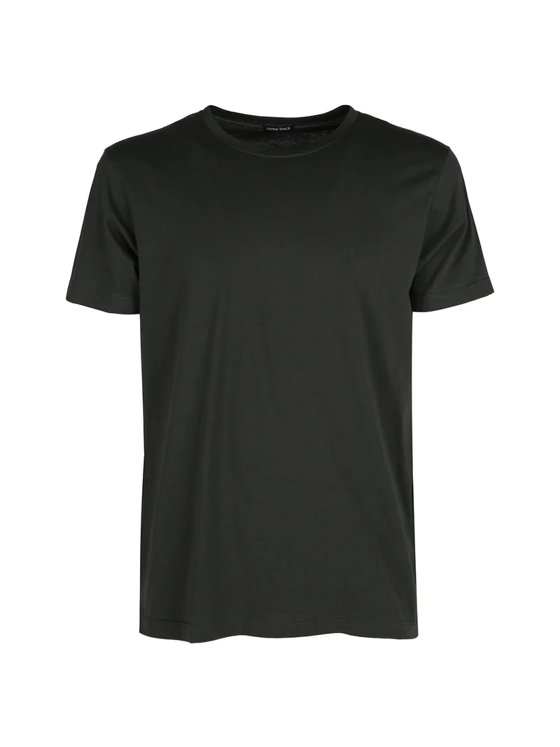 T-shirt uomo in cotone - militare