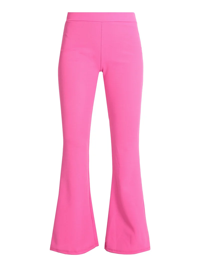 Pantaloni svasati donna - fucsia