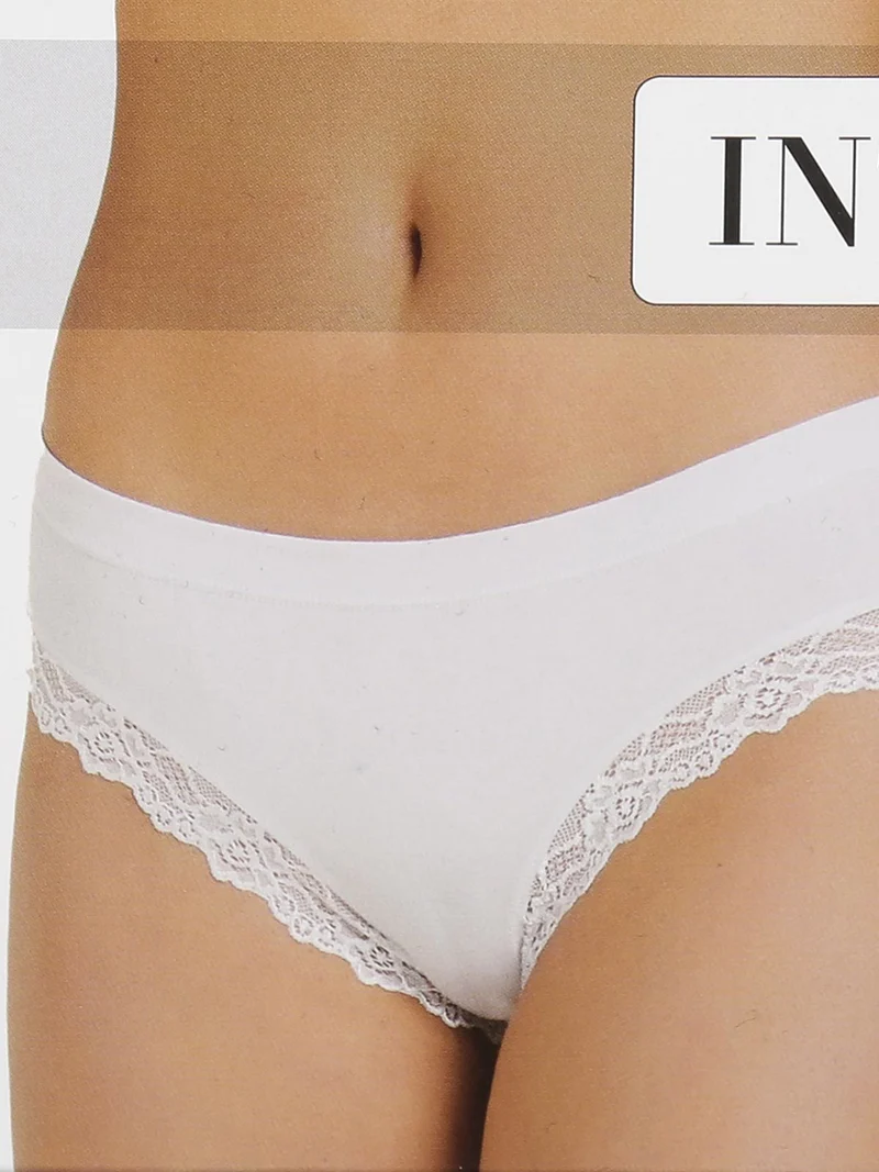 Slip donna in cotone - bianco