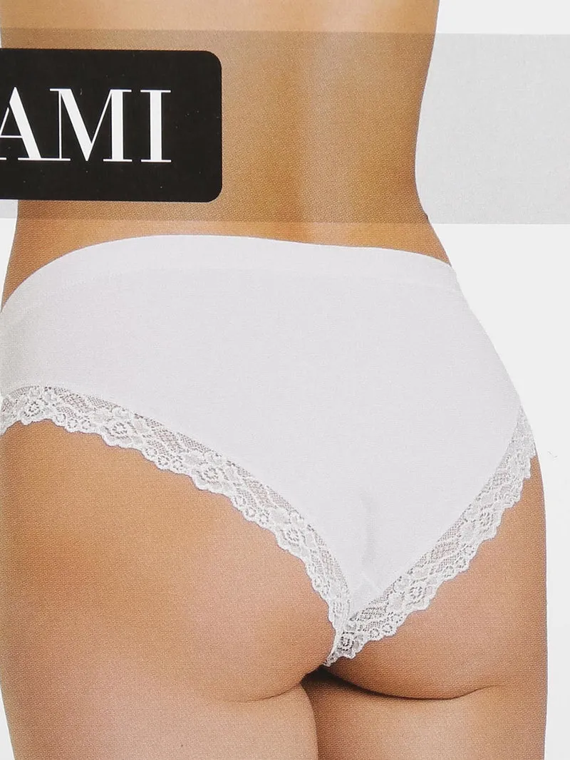 Slip donna in cotone - bianco