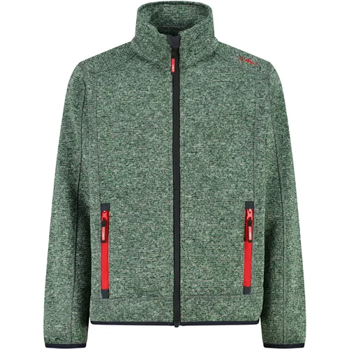 CMP KID JACKET Kinderjacke mit Knit-Tech Technologie