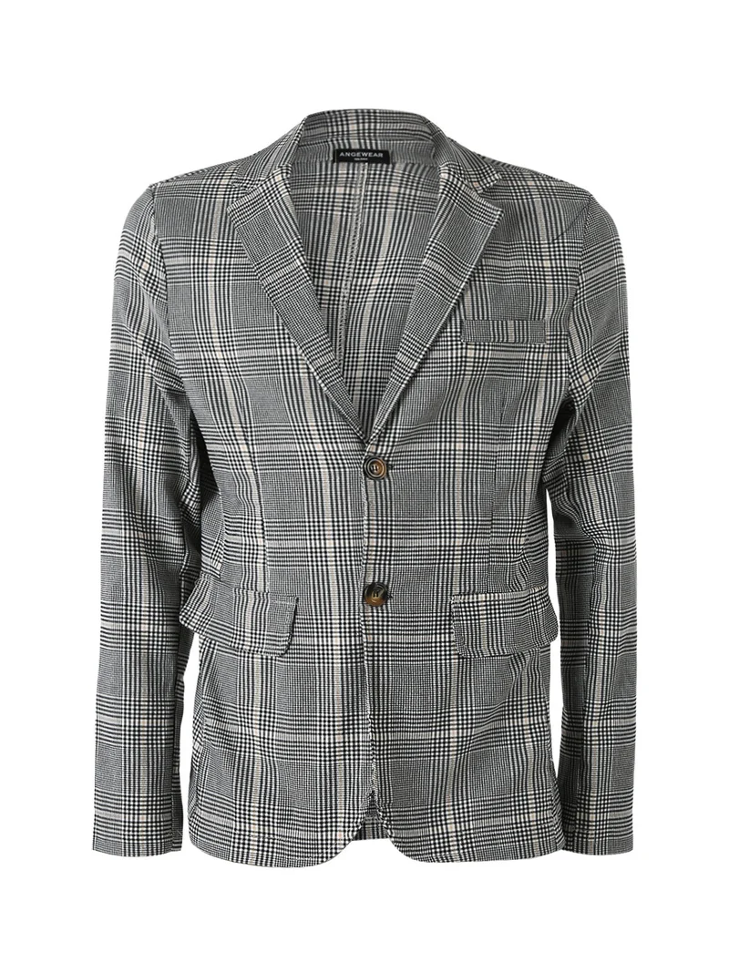 Blazer da uomo in pied de poule - multicolore