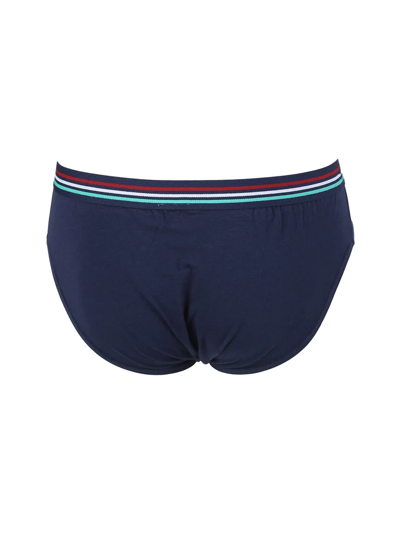 Slip uomo in cotone - blu scuro