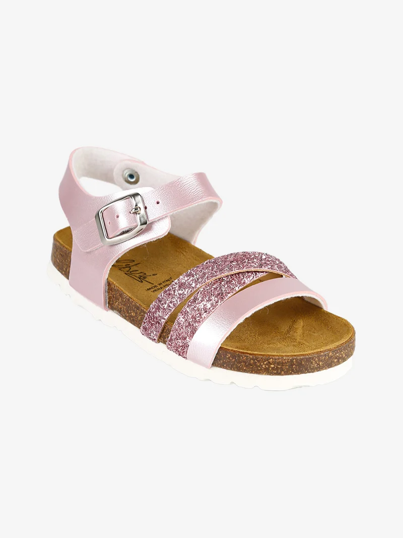 Sandali da bambina con cinturino alla caviglia - rosa