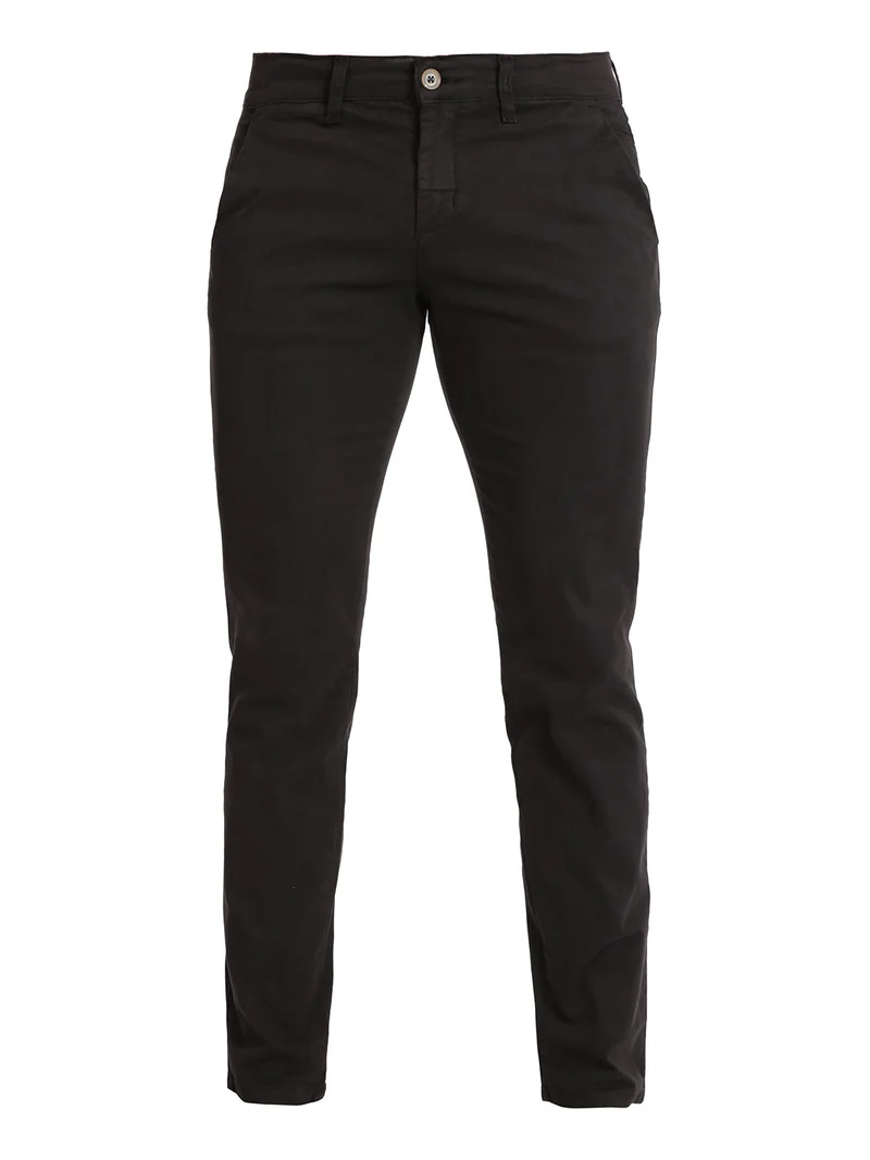 Pantaloni uomo in cotone slim fit - grigio