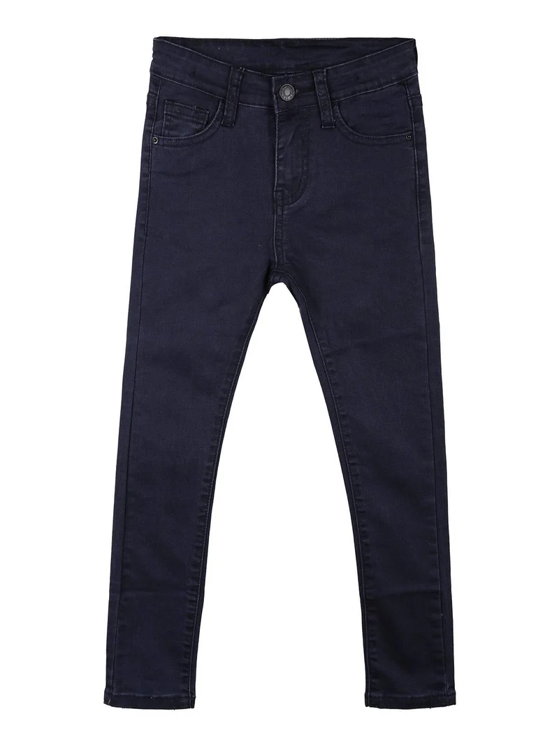 Pantaloni skinny bambina - blu scuro