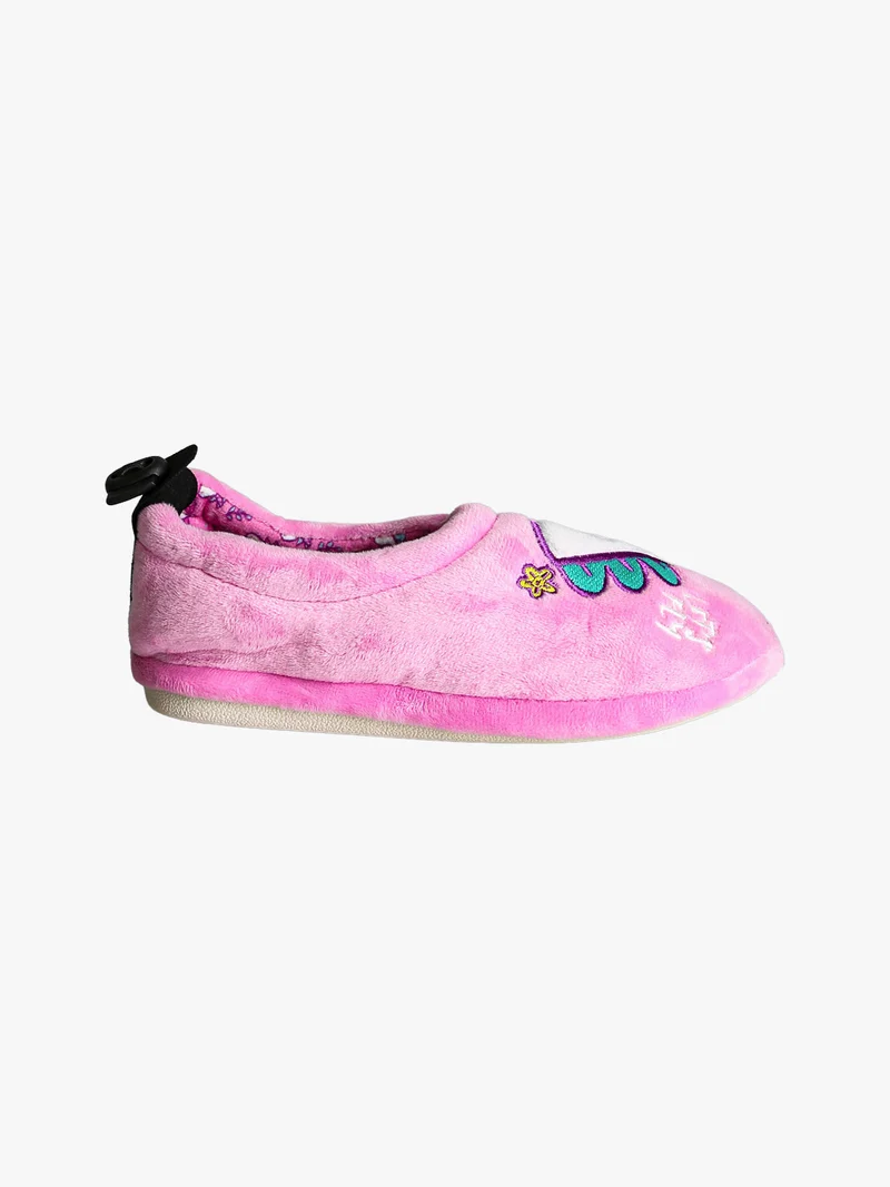 Pantofole chiuse da bambina - fucsia