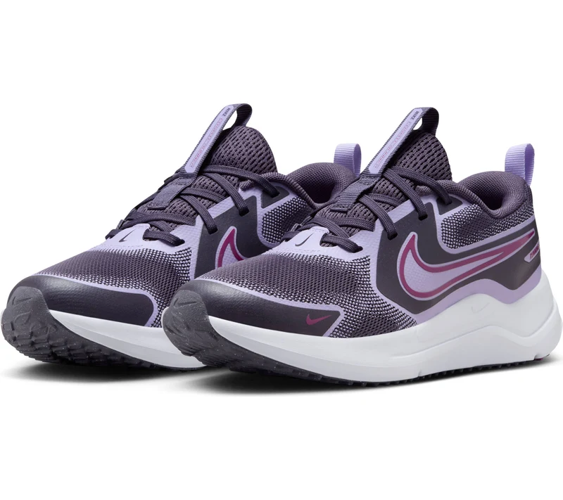 NIKE Cosmic Runner (GS) Laufschuhe Schwarz Weiß Anthrazit