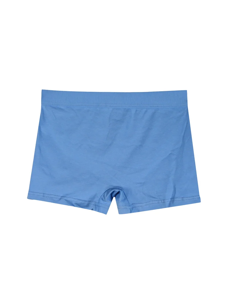 Boxer bambino in cotone - azzurro