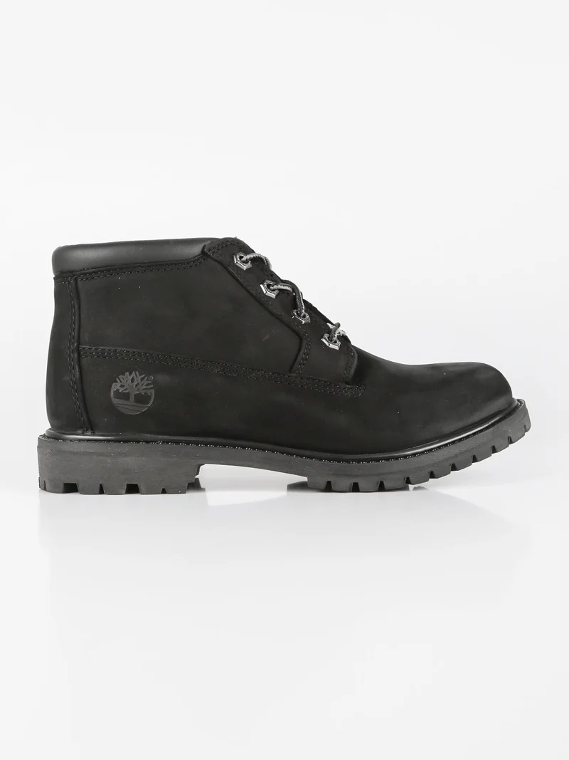 NELLIE Scarponi donna in pelle nubuck - nero