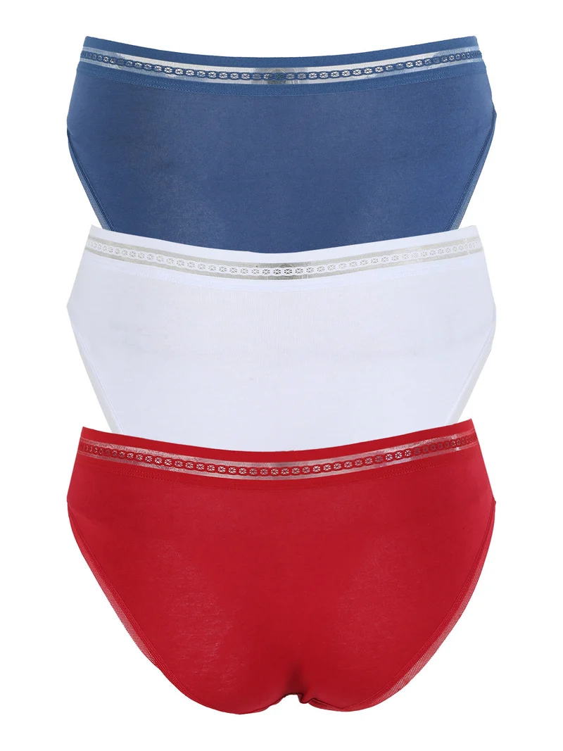 Confezione da 3 slip donna - bianco