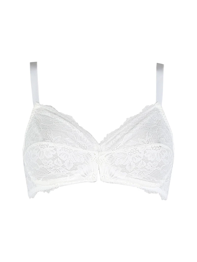 490 Reggiseno in pizzo COPPA C - bianco