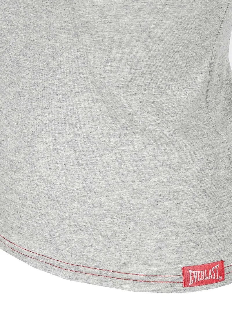 Canotta donna in cotone con spalline - grigio